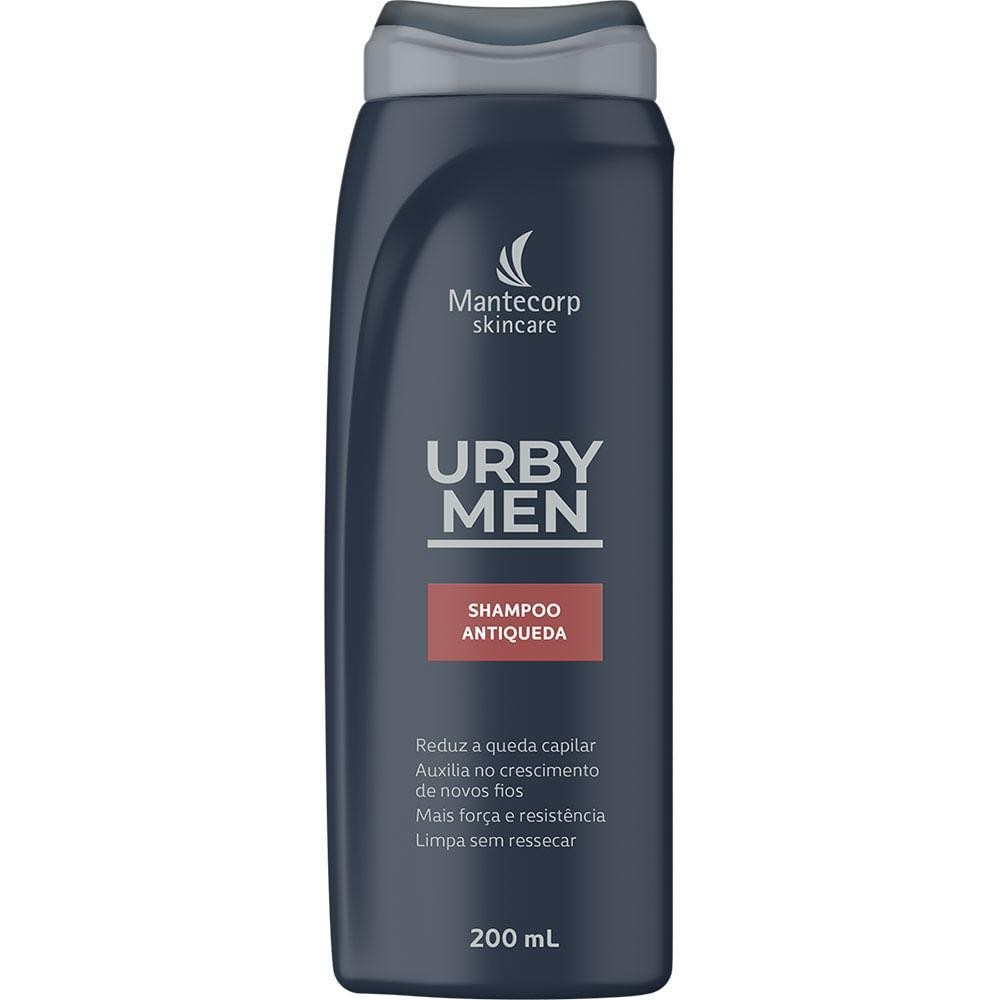Shampoo Antiqueda Urby Men 200ml - Fortalecimento Capilar 1 Shampoo Antiqueda Urby Men | 200mL