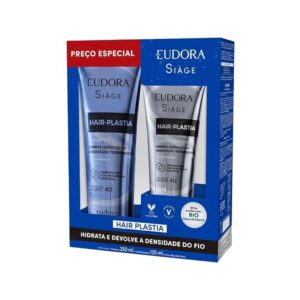 Kit Eudora Siàge Hair-Plastia Shampoo 250ml + Condicionardor 125ml