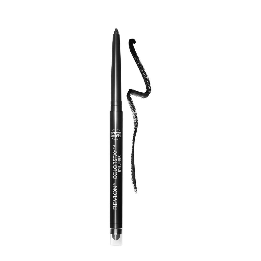 L?pis Delineador Revlon Colorstay Black Noir 1 Revlon Colorstay Eyeliner Pencil Black Noir 201 - Lápis para Olhos 0,28g