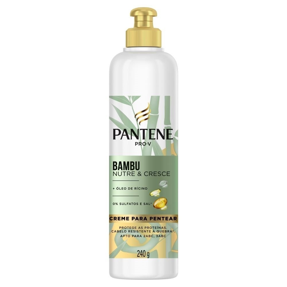 Creme para Pentear Pantene Bambu 240g 1 Creme para Pentear Pantene Bambu 240G