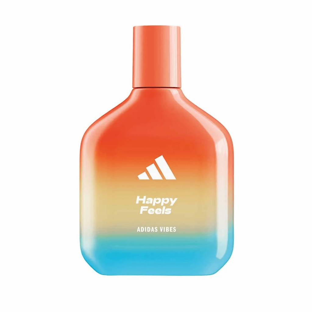 Adidas Vibes Happy Feels EDP - Perfume Floral e Energizante 1 ADIDAS VIBES HAPPY FEELS EDP - PERFUME UNISSEX 100ML