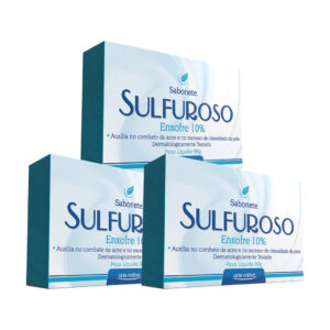 Kit 3 und Sabonete Enxofre Sulfuroso Arte Nativa 90g