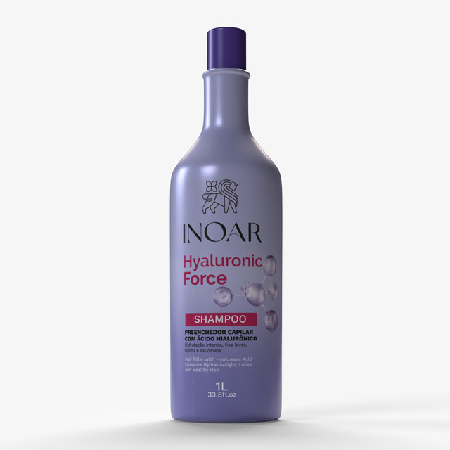Inoar Hyaluronic Force Shampoo Litro 1 Inoar Hyaluronic Force Shampoo Litro