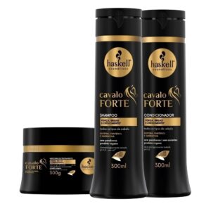 Kit Cavalo Forte Shampoo, Condicionador e Máscara 300ml