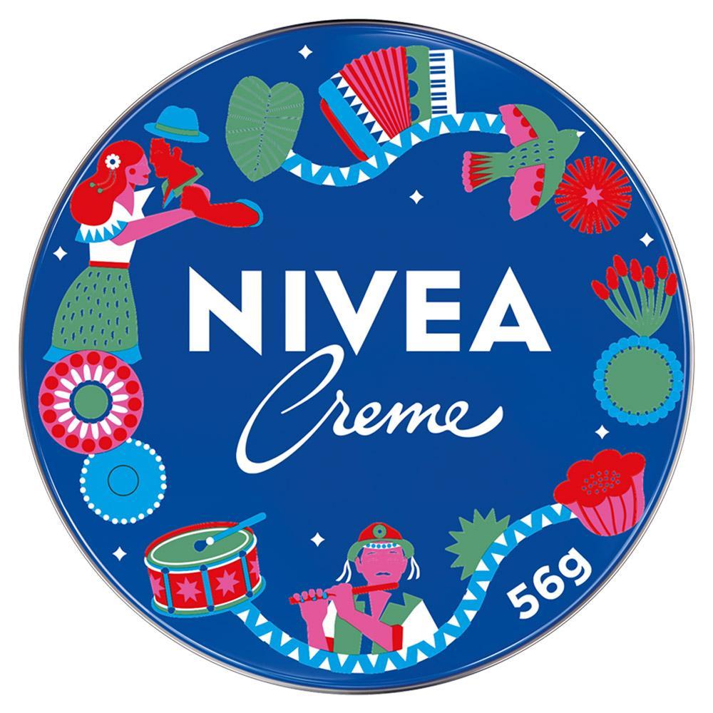 Creme Hidratante NIVEA Ritmos Brasileiros 56g - Edi??o Pride 1 Creme Hidratante NIVEA Lata Ritmos Brasileiros 56g