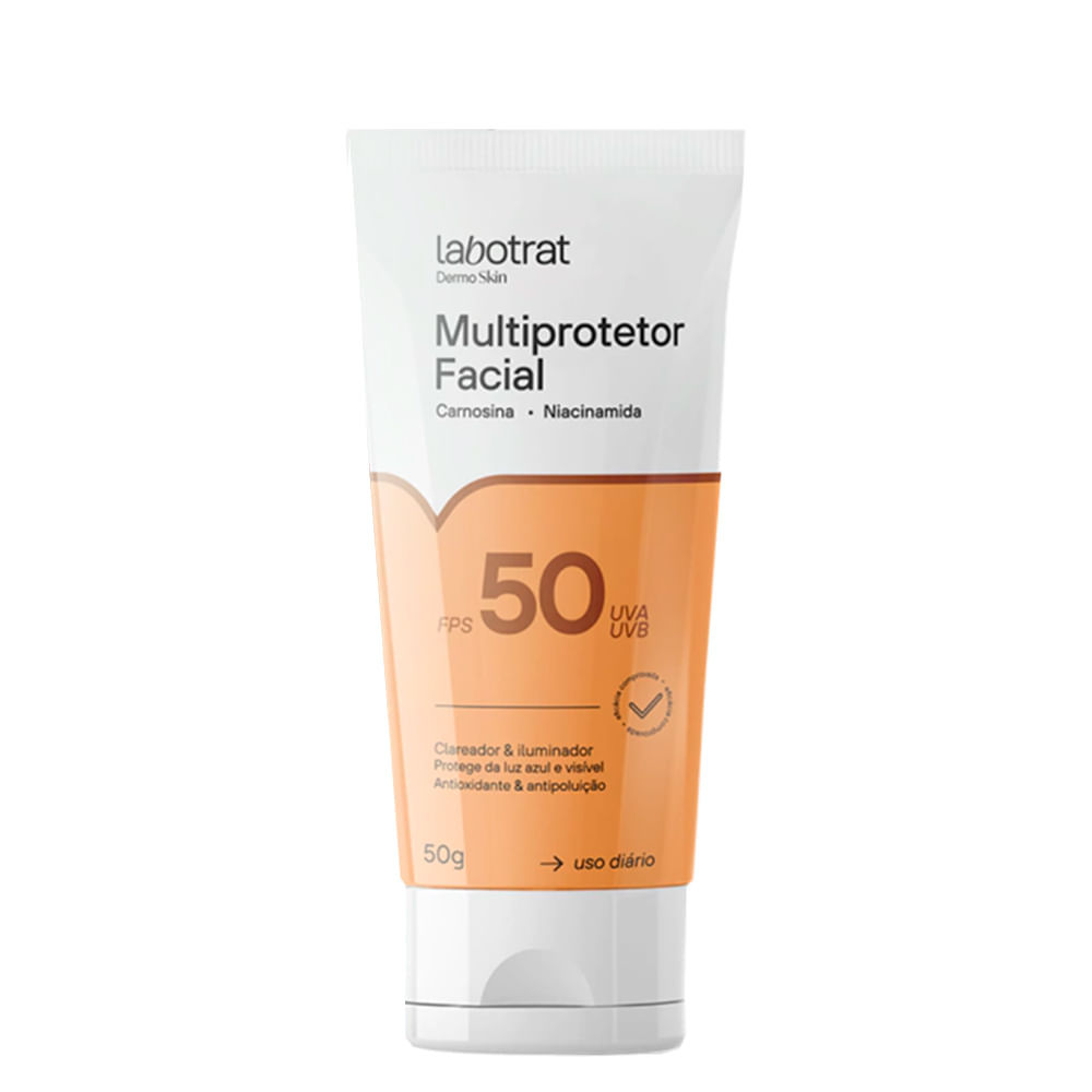 Protetor Solar Facial FPS50 Labotrat - Multiprotetor 50g 1 Protetor Solar Facial Labotrat Multiprotetor FPS50 50g