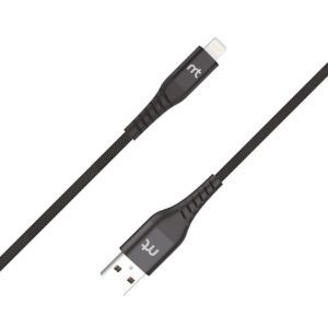 Cabo Lightning para USB-A Preto, 1,5 metros, Mistertech