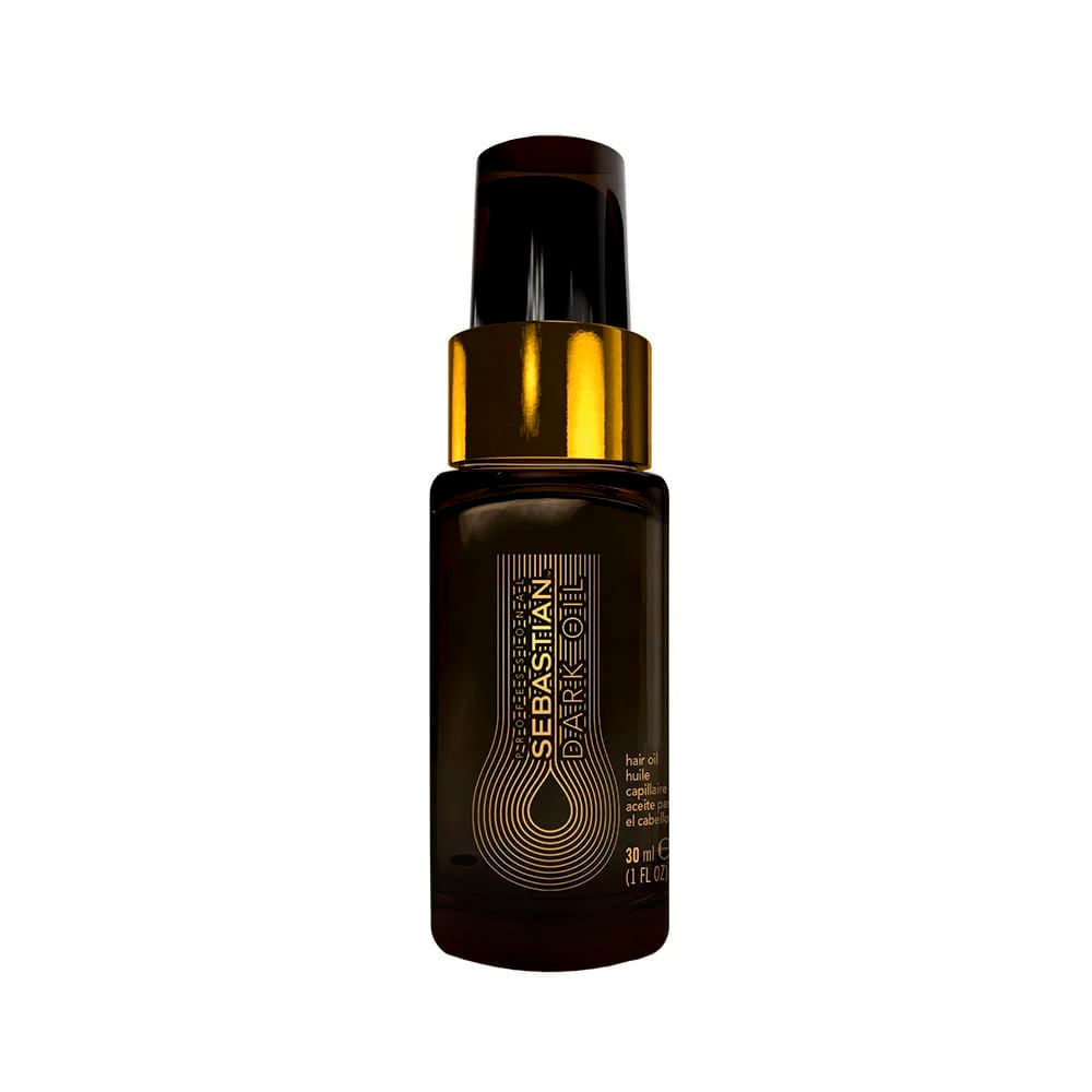 ?leo Capilar Wella Sebastian Dark Oil 30ml - Nutri??o Profunda e Brilho Duradouro 1 Óleo Capilar Wella Sebastian Dark Oil 30ml