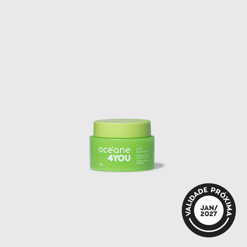 Esfoliante Labial com ?leo de Coco - Lip Scrub 4you 15g 1 Esfoliante Labial com Óleo de Coco - Lip Scrub 4you 15g