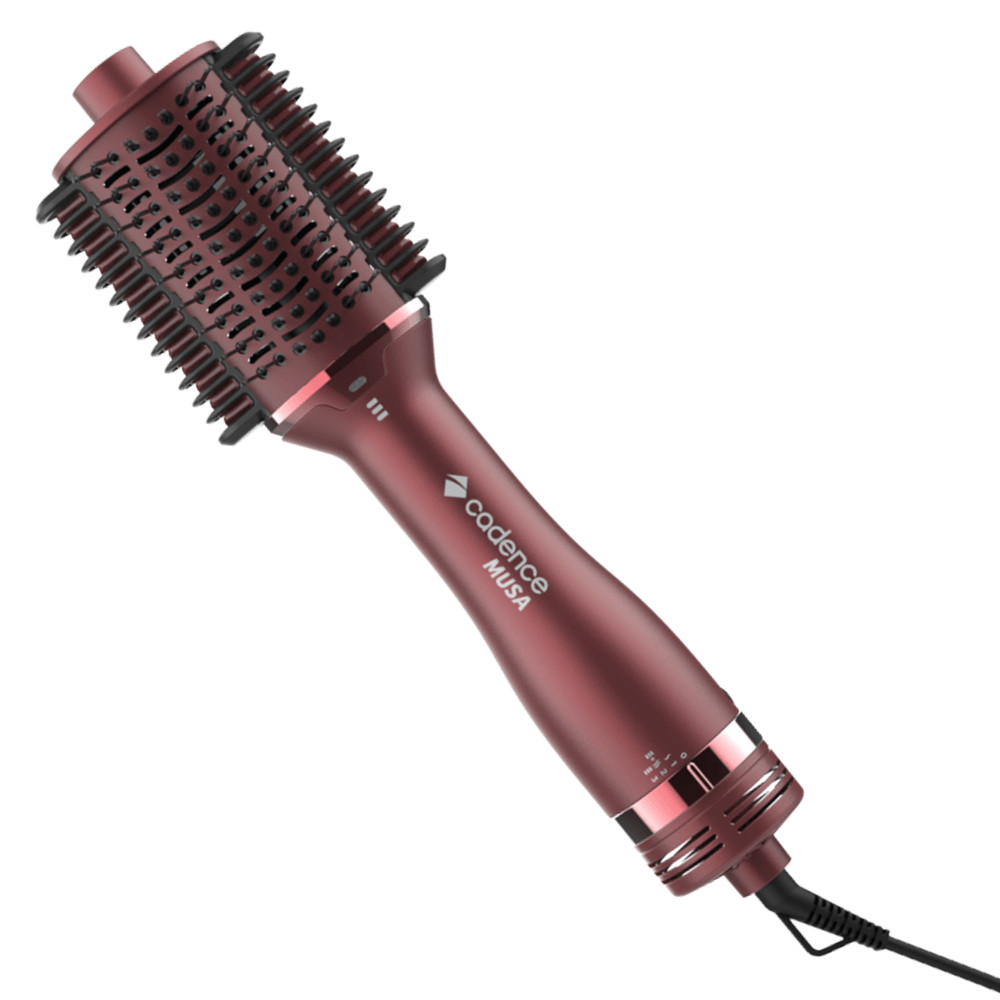 Escova Secadora Musa Cadence 3 em 1 - Alisa e Modela 1 Escova Secadora Cadence Musa 3 em 1