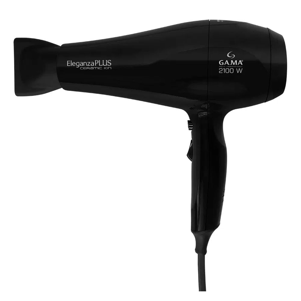 Secador Gama Eleganza Plus Ceramic ?on 2100W - Cabelos Perfeitos em Casa 1 Secador Gama Eleganza Plus Ceramic Íon 2100W 127V