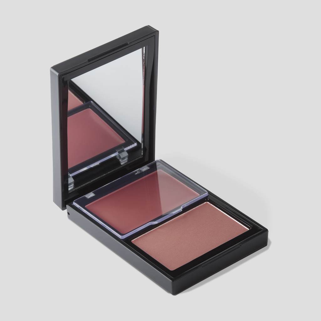 Duo Blush Cremoso e P? Rosy Paint - Oc?ane Edition 1 Blush Cremoso e em Pó Nude Duo Blush Rosy Paint Océane Edition 10,2g