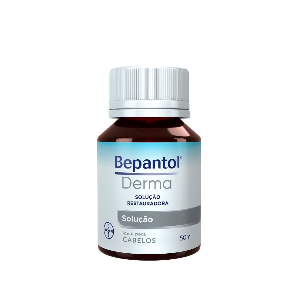 Bepantol Derma: Restauração Capilar Profunda e Brilho Natural 1 Solução Capilar Restauradora Bepantol Derma 50ml