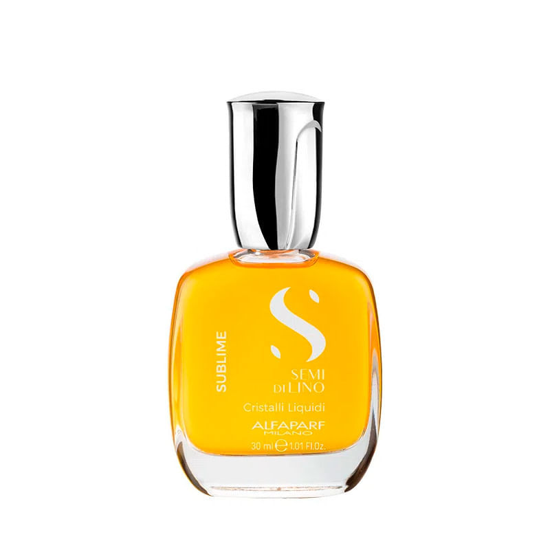 ?leo Capilar Alfaparf Semi Di Lino Cristalli L?quidi 30ml 1 Óleo Capilar Milano Semi Di Lino Sublime Cristalli Líquidi 30ml