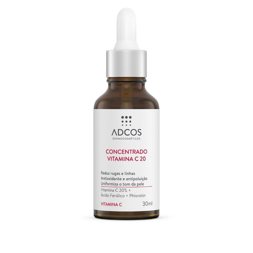 Derma Complex Concentrado Vitamina C 20 Adcos Serum Anti-idade 1 Derma Complex Concentrado Vitamina C 20 Adcos Serum Anti-idade 30ml