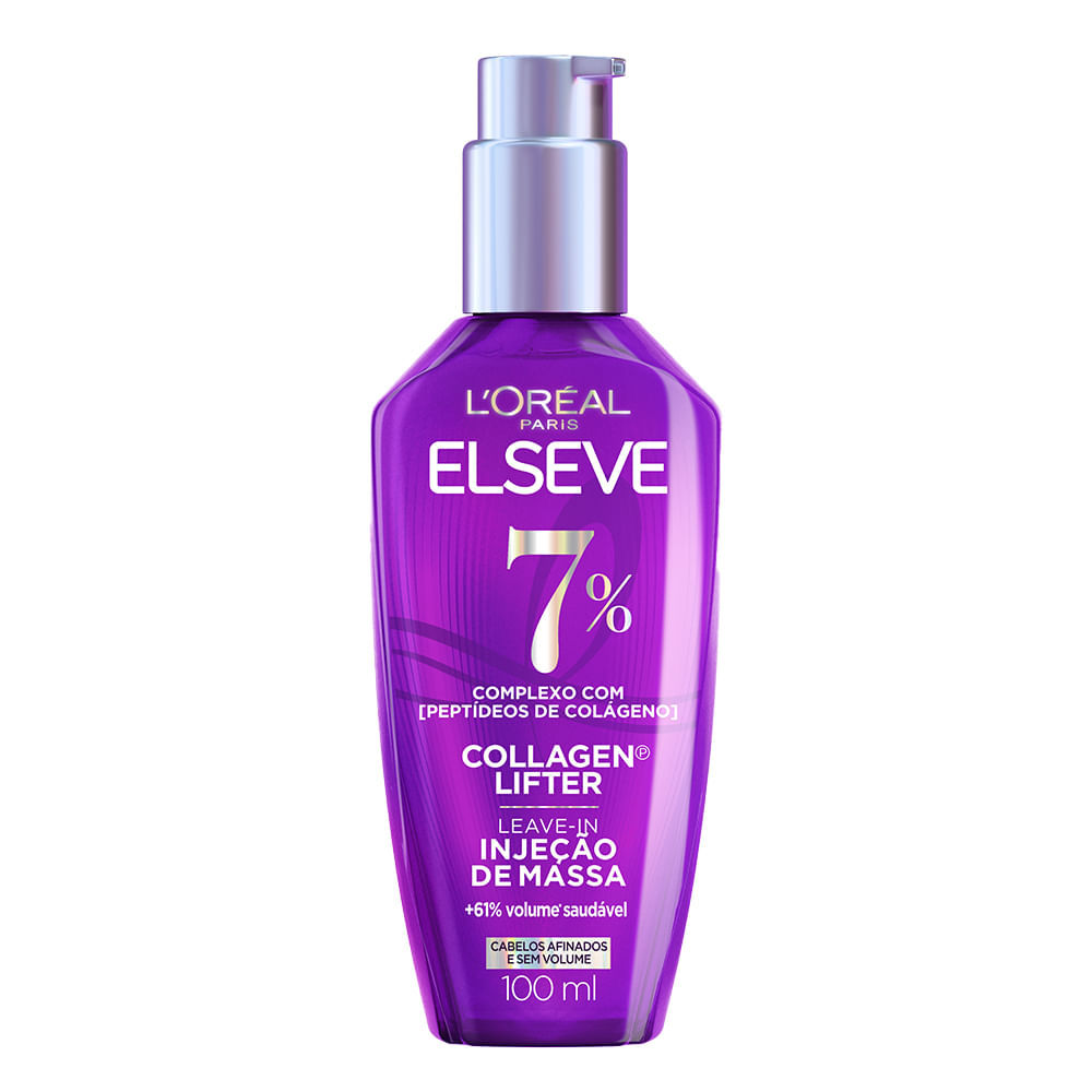 Leave-In Elseve Col?geno Lifter 100ml 1 Leave-In Injeção De Massa Elseve Colágeno Lifter 100ml
