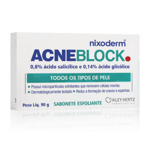 Acneblock Acnesept Sabonete Esfoliante 90g
