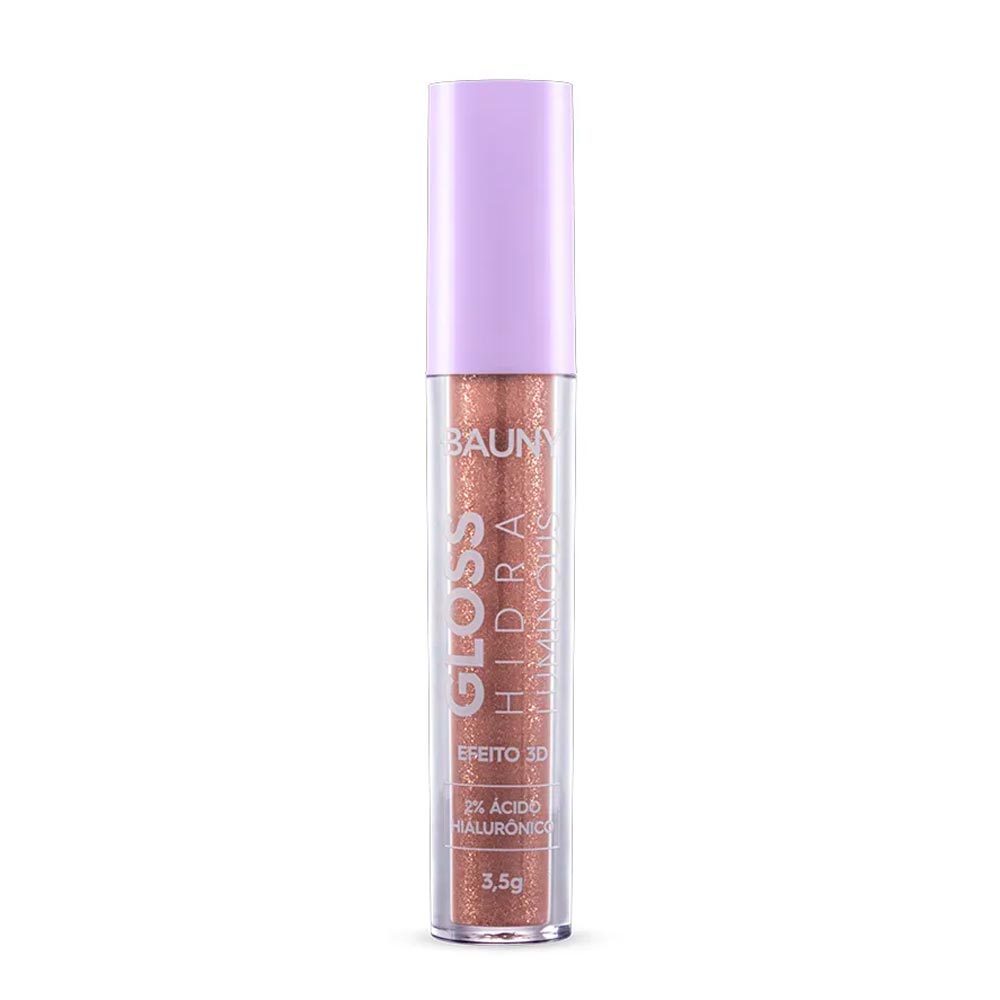 Gloss Labial Bauny Light Glow 3,5g 1 Gloss Labial Bauny Hidra Luminous Cor Light Glow 3,5g