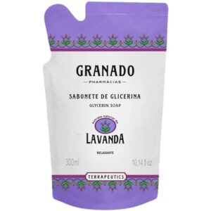 Refil Sabonete Líquido Granado Terrapeutics Lavanda Hidratante 300ml