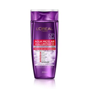 Água Micelar com Hialurônico L'Oréal Limpeza Hidratante 7 em 1 200ml