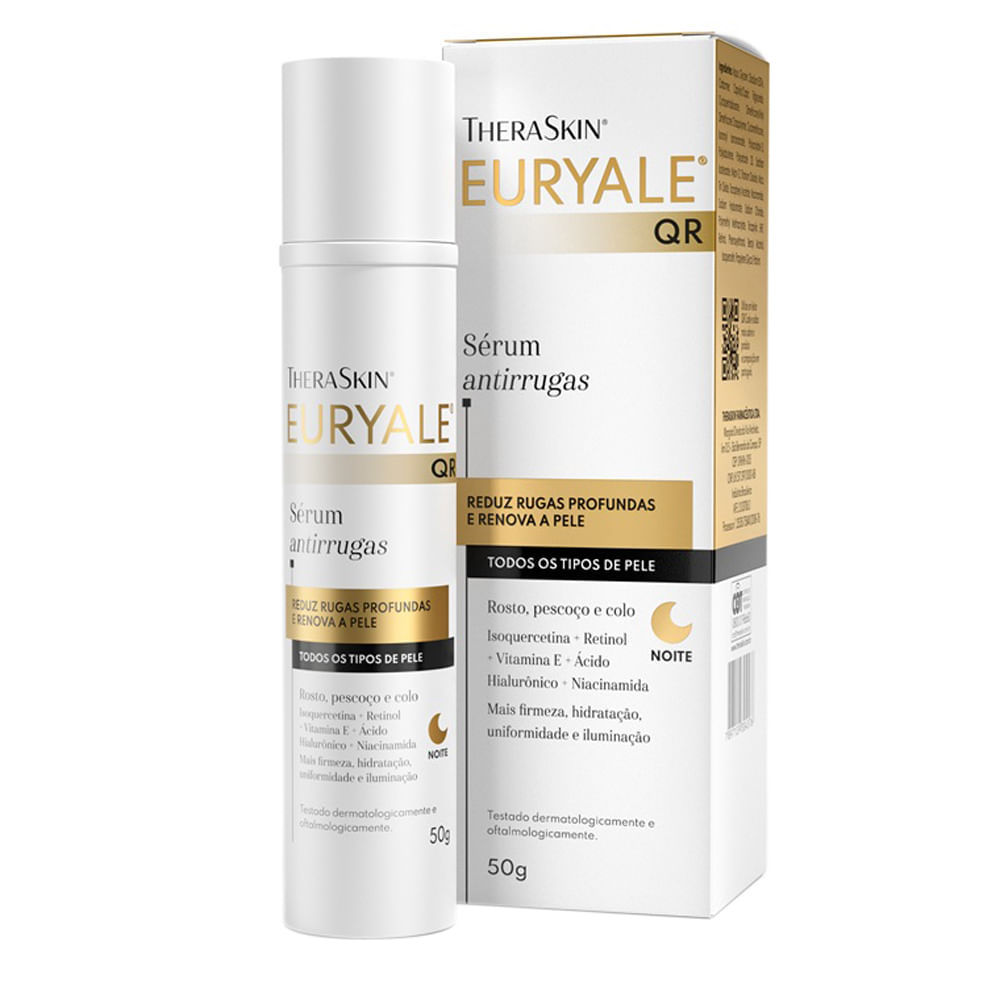 Euryale QR TheraSkin S?rum Anti-idade 50g 1 Euryale QR TheraSkin Sérum Anti-idade 50g