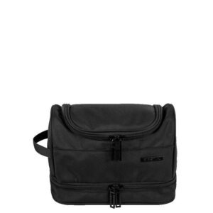 Necessaire Grande 2 Compartimentos Sestini Nexus - Preto