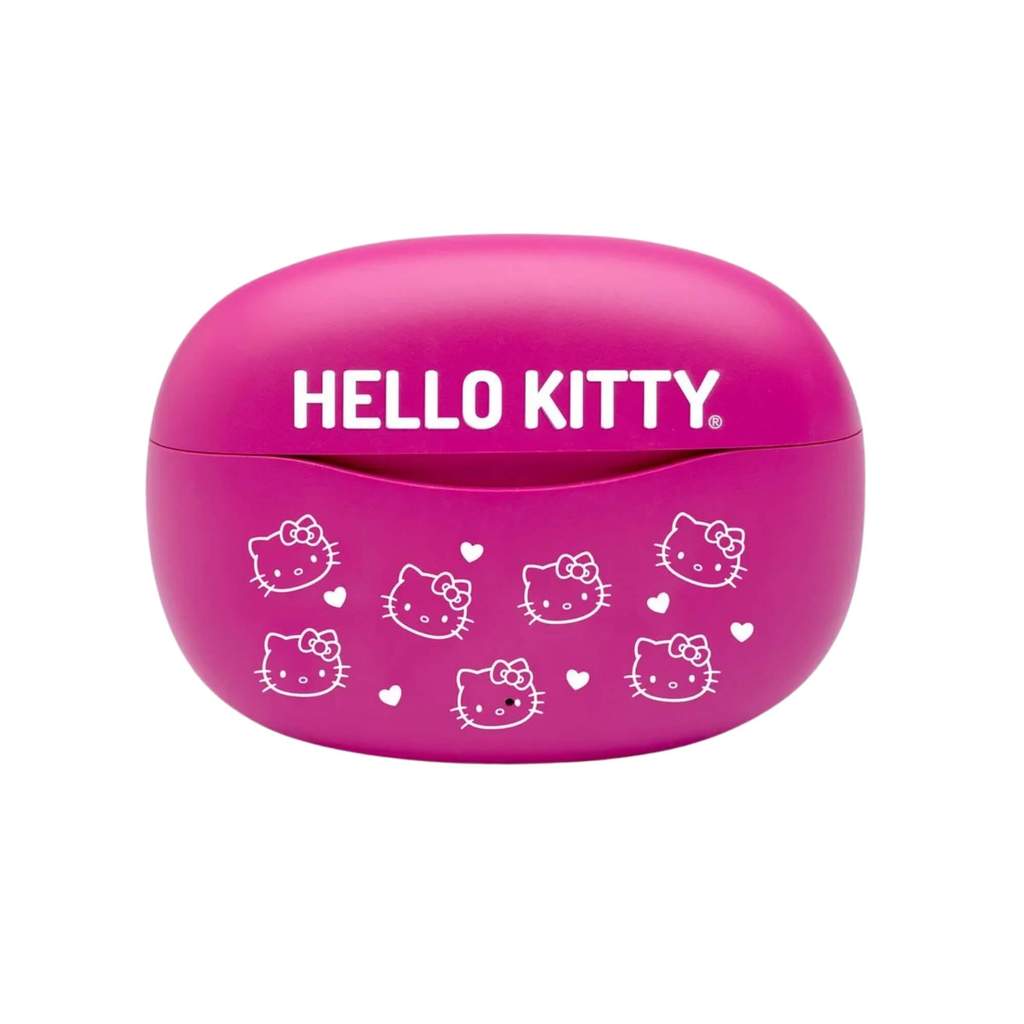 Fone Bluetooth Hello Kitty Letron com Case e Adesivos 1 Fone Bluetooth Hello Kitty Letron com Case e Adesivos