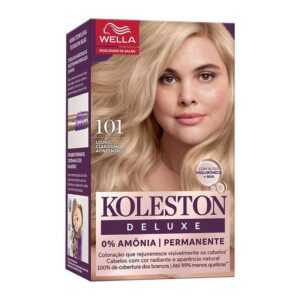 Coloração Koleston Deluxe Louro Claro Acinzentado 101