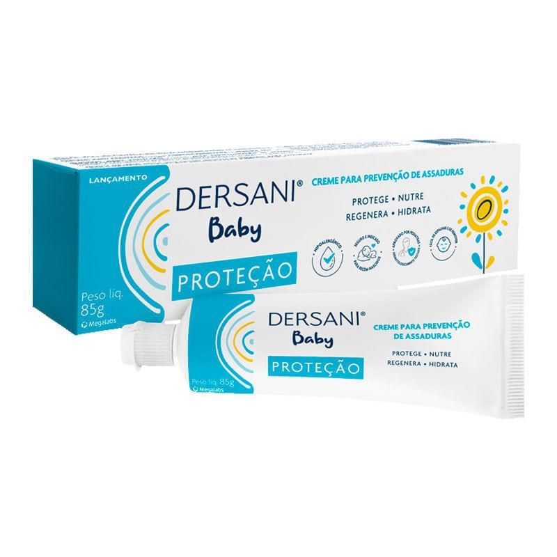 Creme Preven??o de Assaduras Dersani Baby Prote??o 85g 1 Creme Prevenção de Assaduras Dersani Baby Proteção 85g