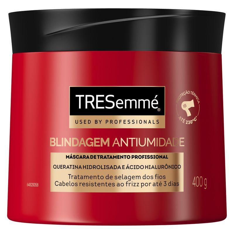 M?scara Tresemm? Blindagem Antiumidade 400g 1 Máscara de Tratamento Tresemmé Profissional Blindagem Antiumidade 400g