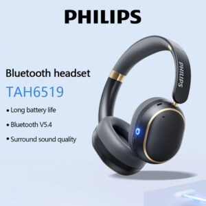 Fone Philips TAH6519 Bluetooth 5.4 ANC 30h - Alta Resolução
