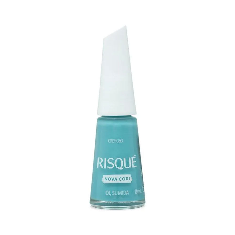Esmalte Risqué Azul Cremoso Oi Sumida 8ml 1 Esmalte Risqué Azul Cremoso Oi Sumida 8ml