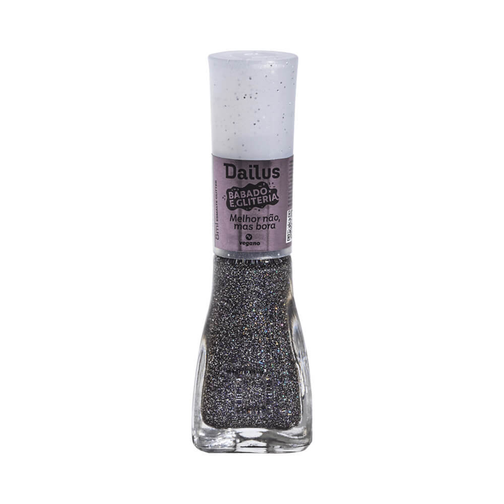 Esmalte Dailus Babado Glitter Hologr?fico 1 Esmalte Dailus Babado e Gliteria Melhor Não, Mas Bora