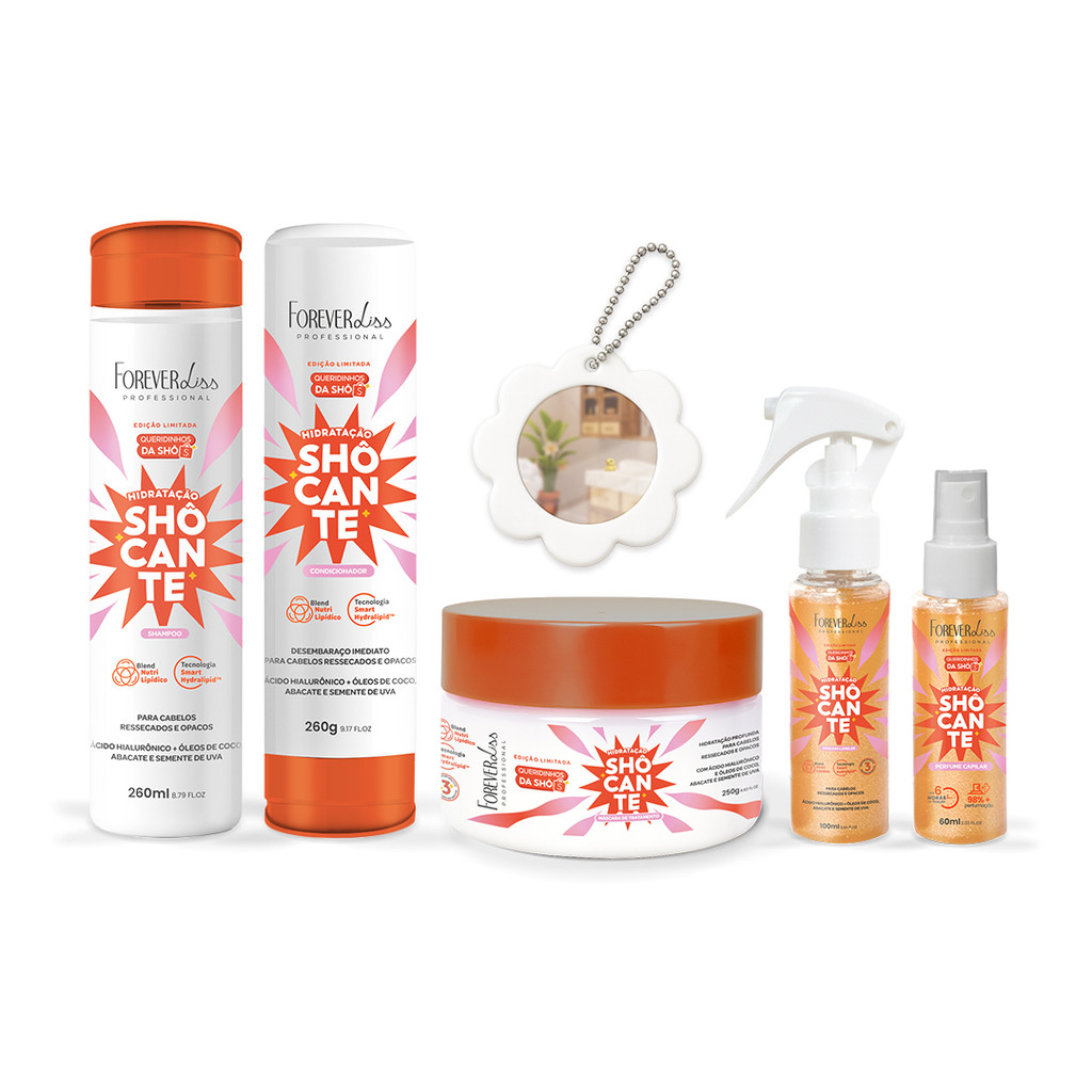 Kit Hidratação SHÔcante Forever Liss + Brinde 1 Kit Completo Hidratação SHÔcante Forever Liss + Brinde