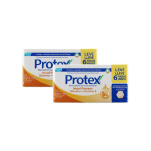 Kit 2 Sabonete Protex Vitamina E 85g cada Leve 6 Pague 5