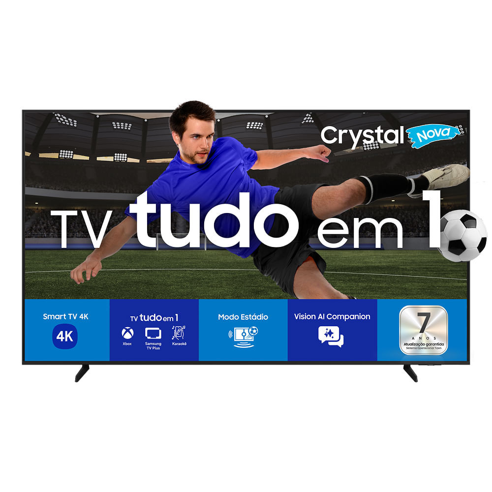 Smart TV Samsung 65" Crystal UHD 4K U8600F 2025 Alexa 1 Smart TV Samsung 65" Crystal UHD 4K U8600F 2025 Alexa