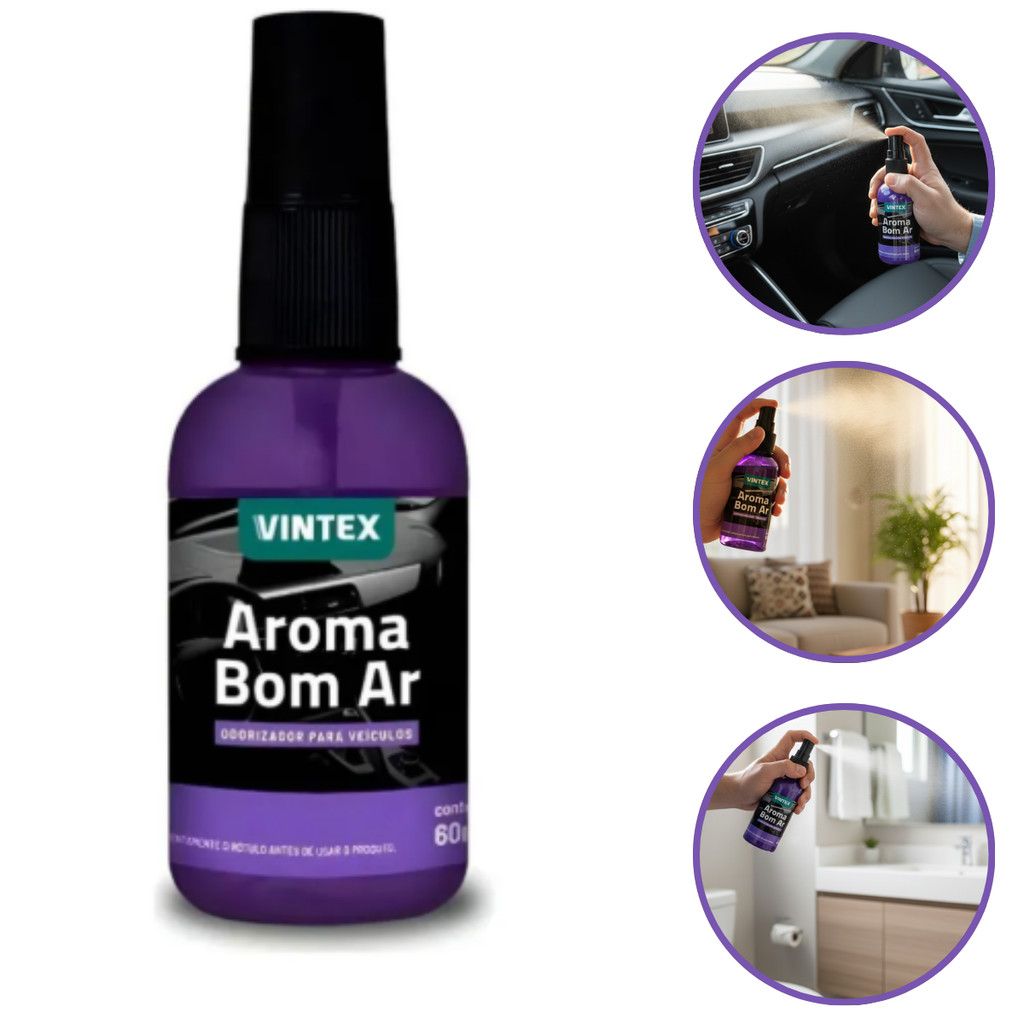 Aromatizante Automotivo Bom Ar Spray Odorizador Vonixx Vintex 1 Aromatizante Automotivo Bom Ar Spray Odorizador Vonixx Vintex