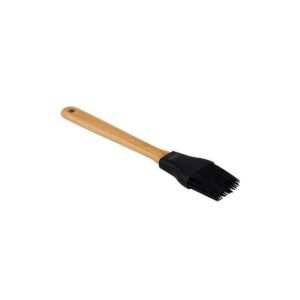 Pincel Silicone e Bamboo Preto