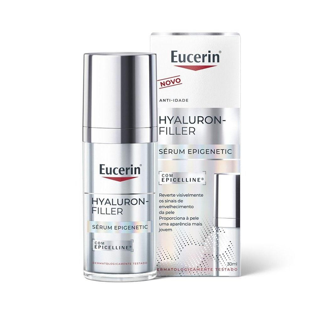 Serum Facial Epigenetic - Rejuvenesce e Ilumina sua Pele 1 Serum Facial Epigenetic Eucerin Hyaluron Filler 30ml