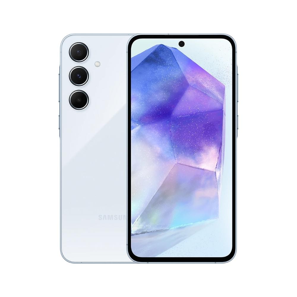 Samsung Galaxy A55 256GB Azul-claro Seminovo - Trocafy 1 Usado: Galaxy A55 256GB Azul-claro Muito Bom - Trocafy - Samsung