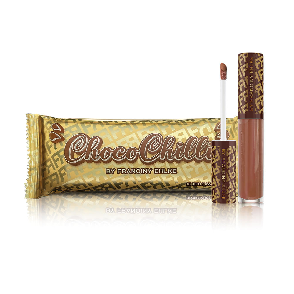 CHOCOCHILLI FRAN BY FRANCINY EHLKE - Gloss Cor de Chocolate 1 CHOCOCHILLI FRAN BY FRANCINY EHLKE EDIÇÃO LIMITADA