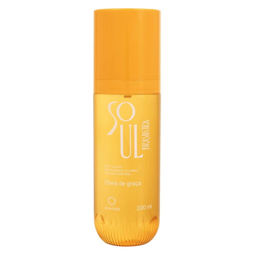 Body Splash Soul Brasileira Cheia de Gra?a Hinode 200ml - Frescor e Belezas 1 Body Splash Soul Brasileira Cheia de Graça Hinode 200ml