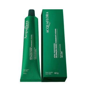 Acquaflora Vegana 6.4 Loiro Escuro Acobreado - Coloração Permanente 60g