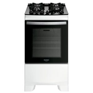 Fogão 4 Bocas Dako Supreme Glass Mesa de Vidro Branco