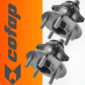 Par Cubo Roda Original Cofap Traseiro Com Rolamento Abs New Corolla XEI XLI 1.6 1.8 16V 09 10 11 12