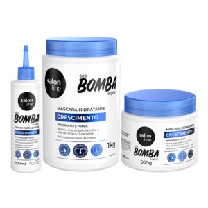 Kit Salon Line: Hidratação Profunda e Crescimento Capilar