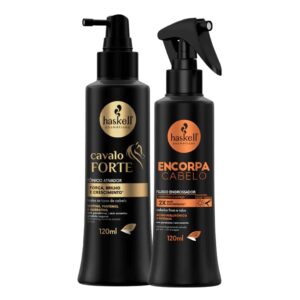 Kit Tônico Cavalo Forte + Fluido Encorpa Cabelo Haskell