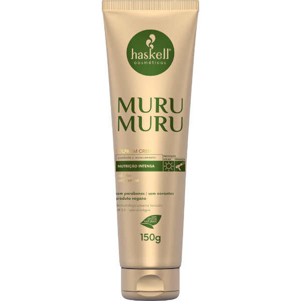 Polpa Creme Murumuru Haskell 150gr - Brilho e Nutri??o 1 Poupa em Creme Murumuru 150gr Haskell