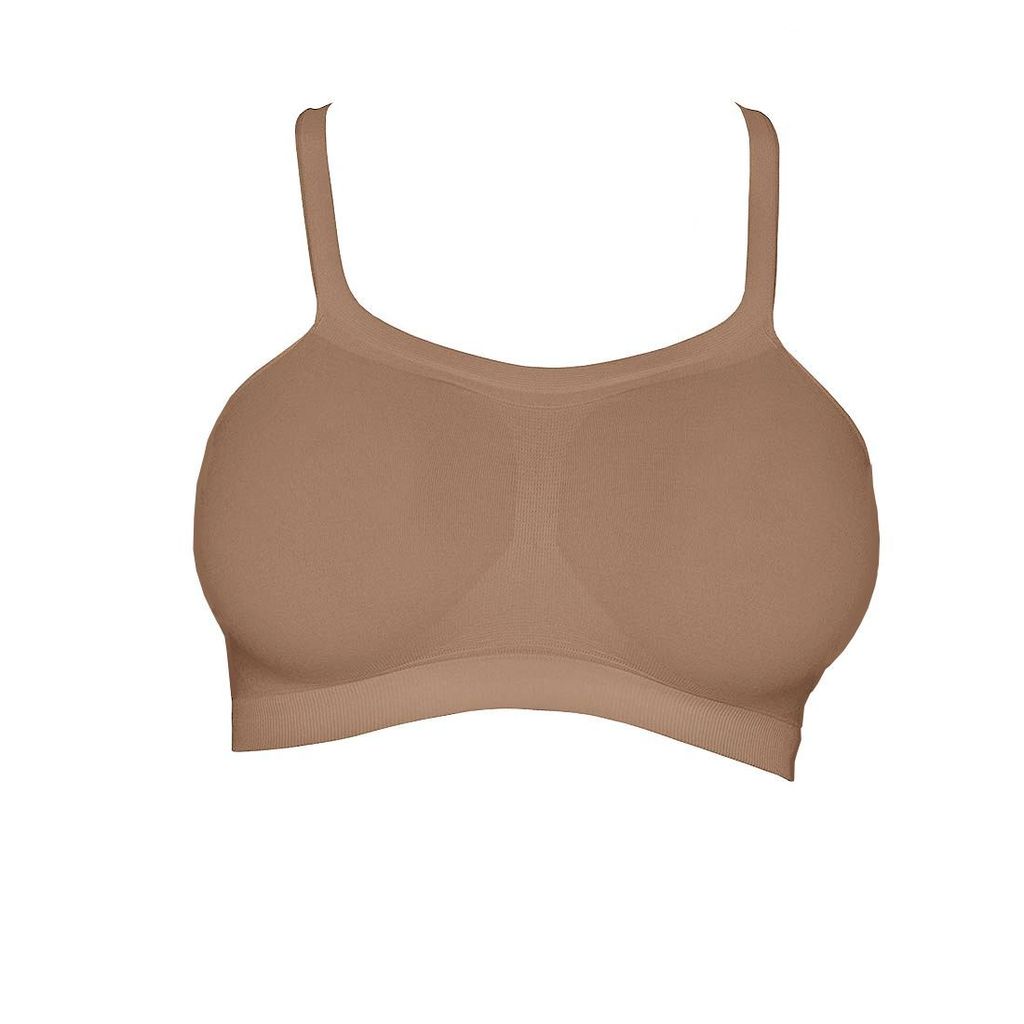 Suti? Top Hanes Bandini Sem Costura Confort?vel H299 1 Sutiã Top Hanes Bandini Sem Costura H299