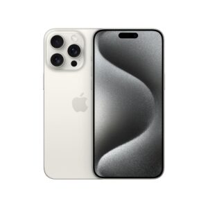 iPhone 15 Pro Max 256GB Titânio Branco - Seminovo Excelente